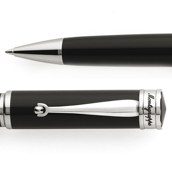 Montegrappa Шариковая ручка Ducale Black Palladium ISDURBPC