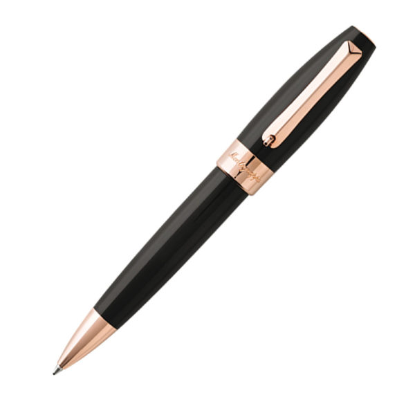 Montegrappa Шариковая ручка Fortuna Black Rose Gold ISFORBRC