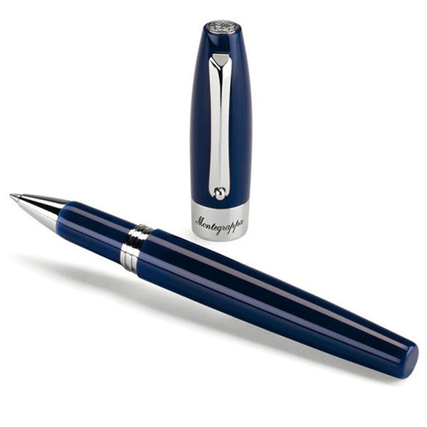 Montegrappa Ручка-роллер Fortuna Blue с палладиевым покрытием ISFORRPD