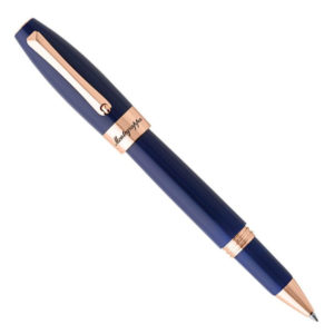 Montegrappa Ручка-ролер Fortuna Blue з рожевою позолотою ISFORRRD