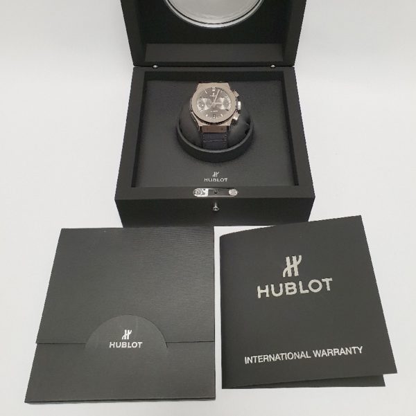 Hublot Годинник Classic Fusion Racing Grey Chronograph Titanium 521.NX.7071.LR