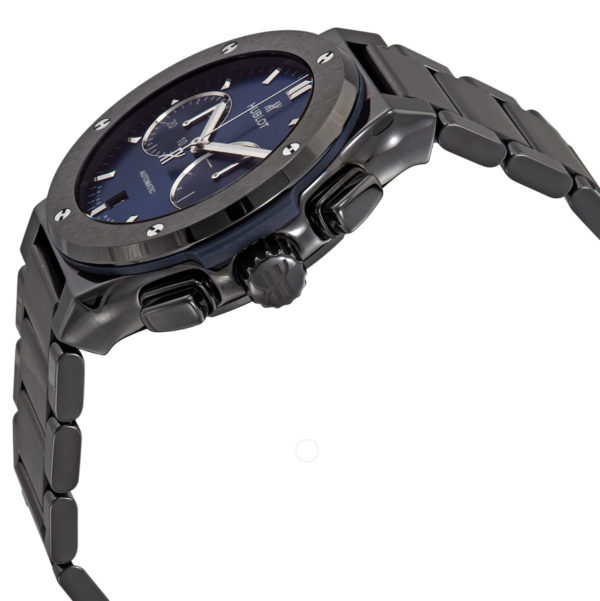 Hublot Часы Classic Fusion Chronograph Ceramic Blue Bracelet 520.CM.7170.CM
