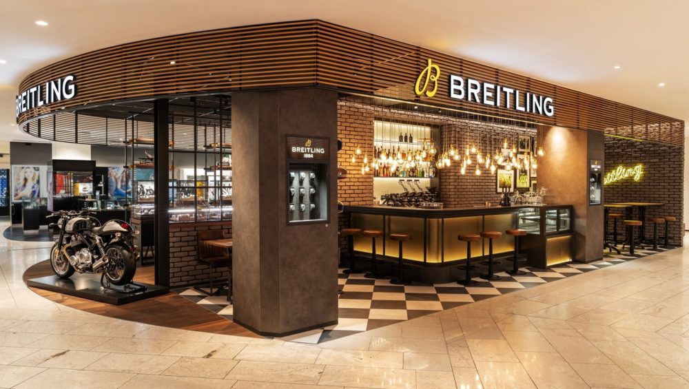  BREITLING анонсирует свою концепцию BISTRO-BAR-BOUTIQUE в Jelmoli, в Цюрихе
