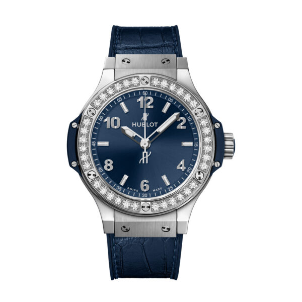 Hublot Часы Big Bang Steel Blue Diamonds 361.SX.7170.LR.1204