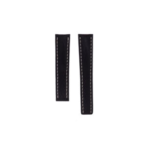 Ремінці Breitling Black Sahara Calfskin Leather Strap 258XS