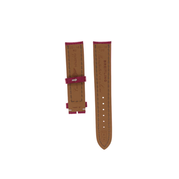 Ремешки Breitling Pink Sahara Calfskin Leather Strap 243X