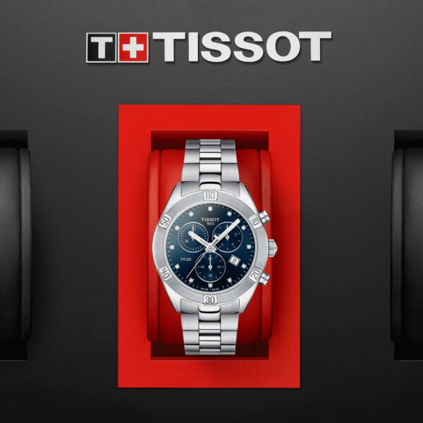 Tissot Годинник T-Classic PR 100 Sport Chic Chronograph T101.917.11.046.00
